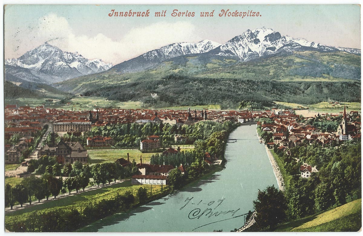 Postkarte Innsbruck
