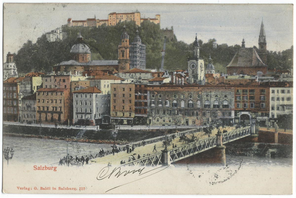 Postkarte Salzburg